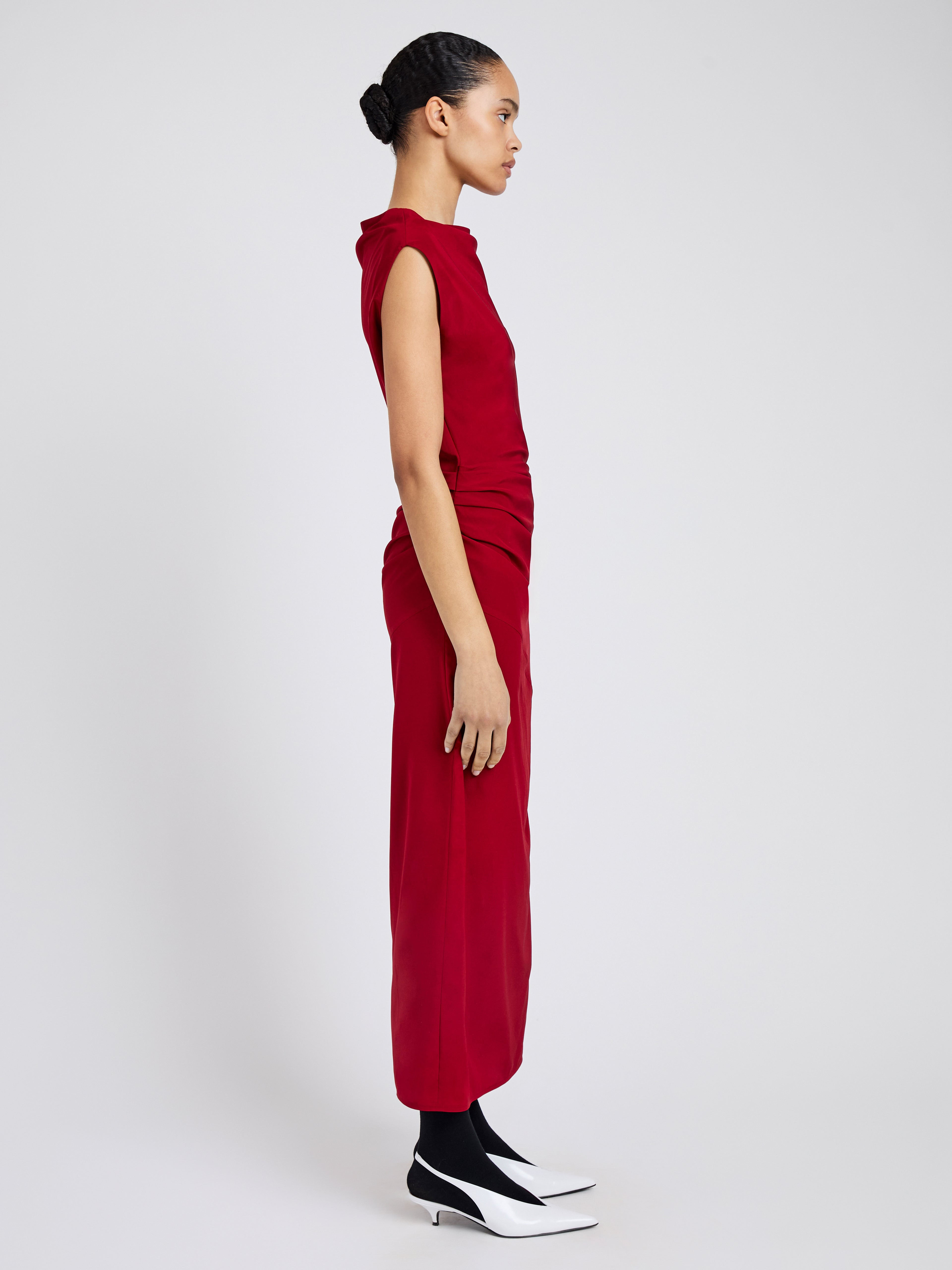 Tasa Dress in Silk Viscose - 3