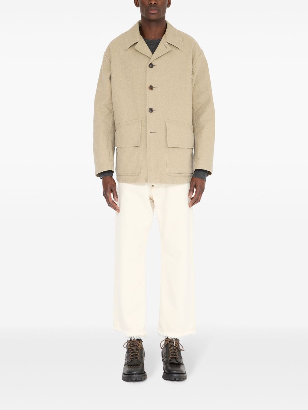 cotton shirt jacket - 2