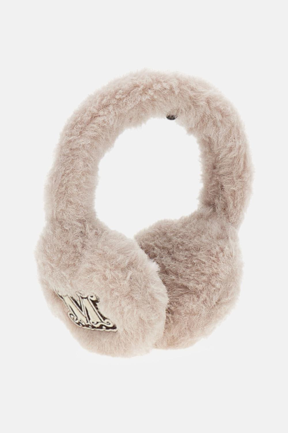 TEDDY EAR MUFFS IN ALPACA AND WOOL - 2