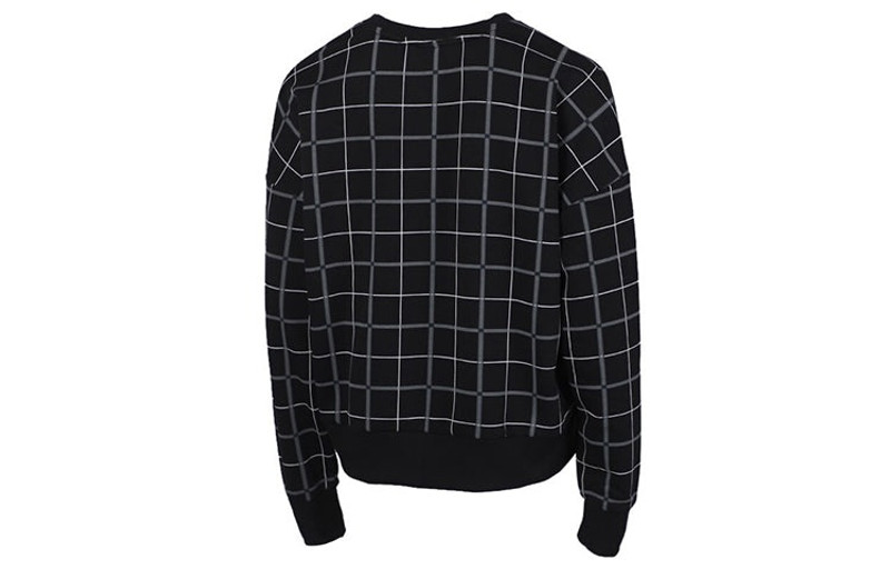 PUMA (WMNS) PUMA Rechack Pack Crew Sweatshirt 'Black White' 597892-51 outlook