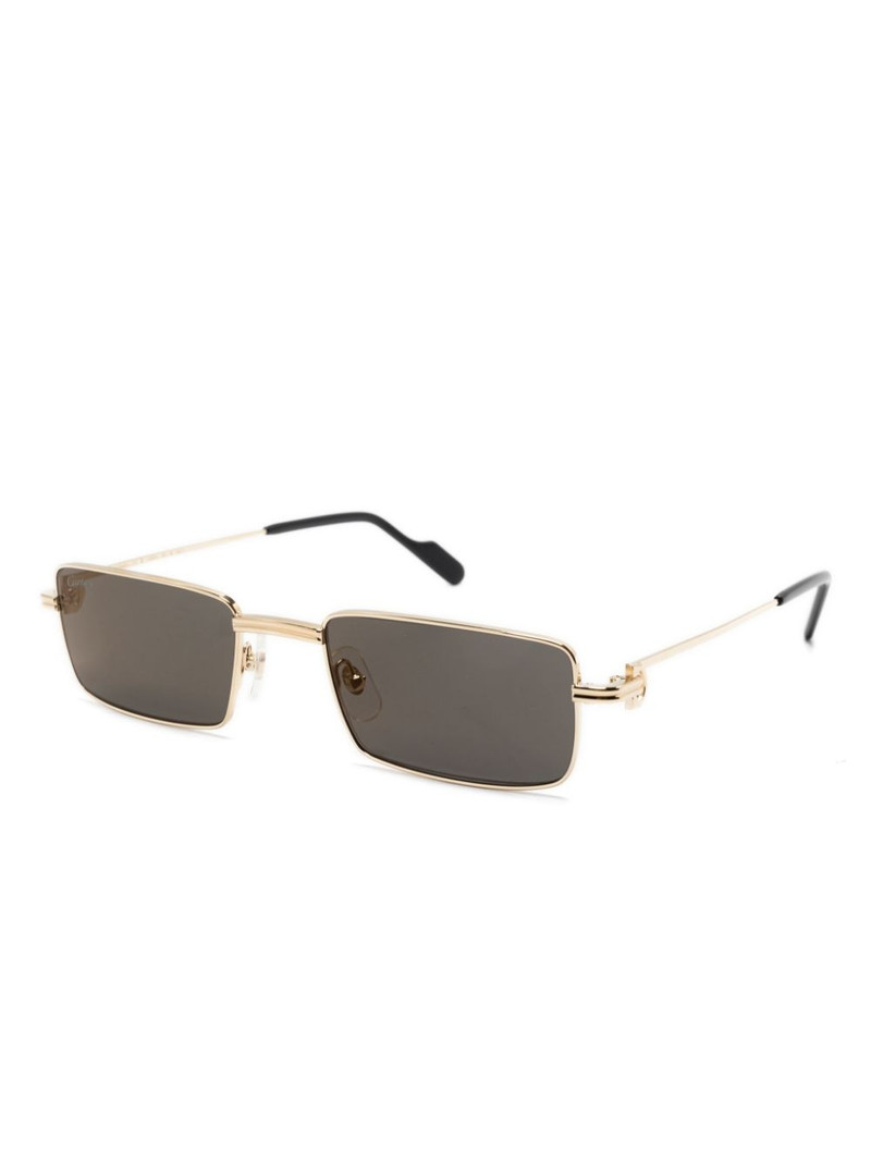 Cartier rectangle-frame sunglasses outlook