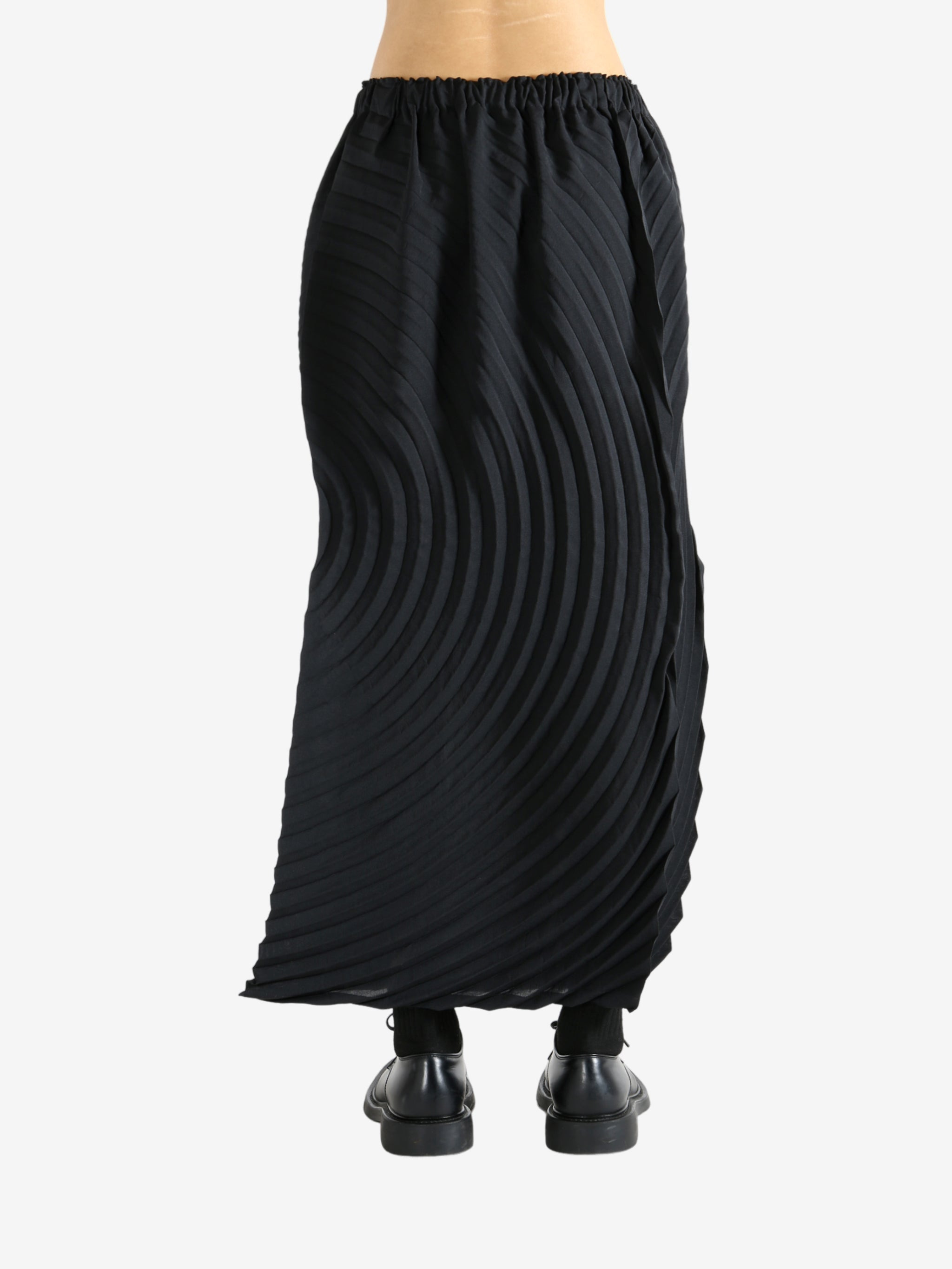 ISSEY MIYAKE - Women Paper Bag Pleats Skirt - 3