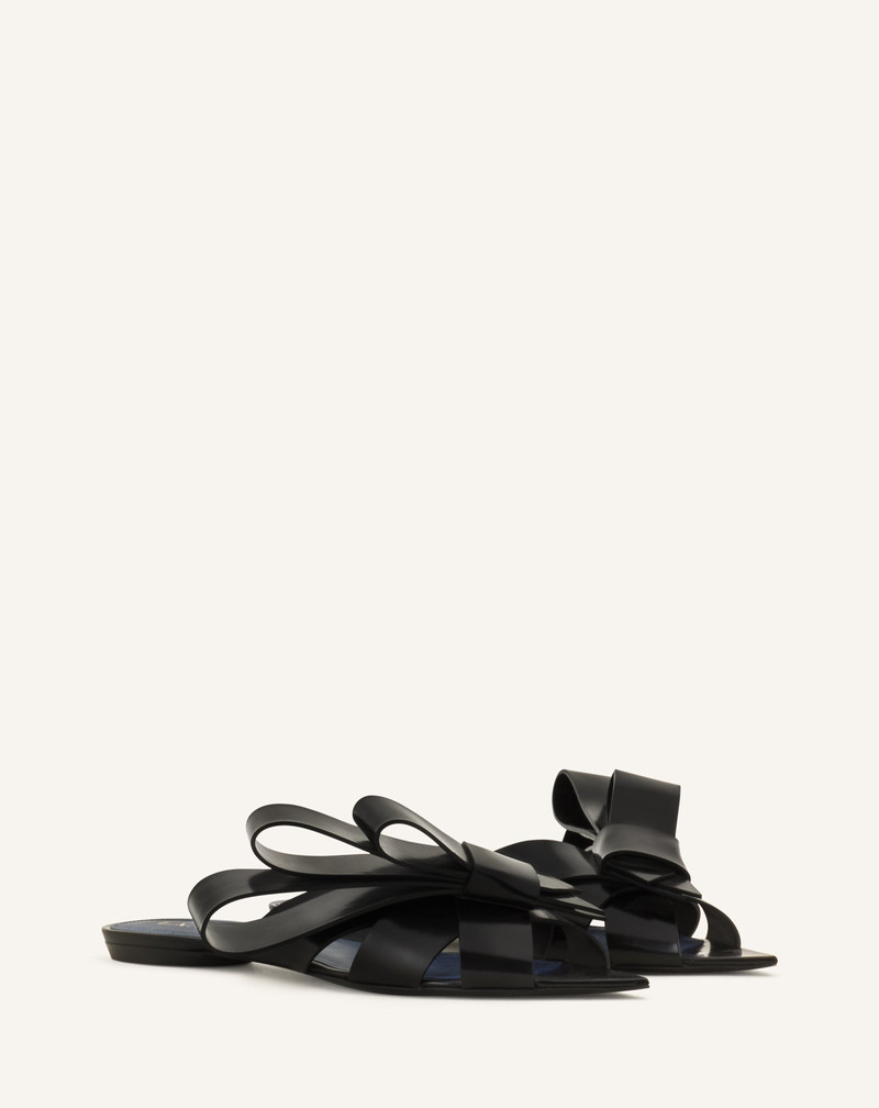 Lanvin CADEAU MULE FLATS IN LEATHER outlook