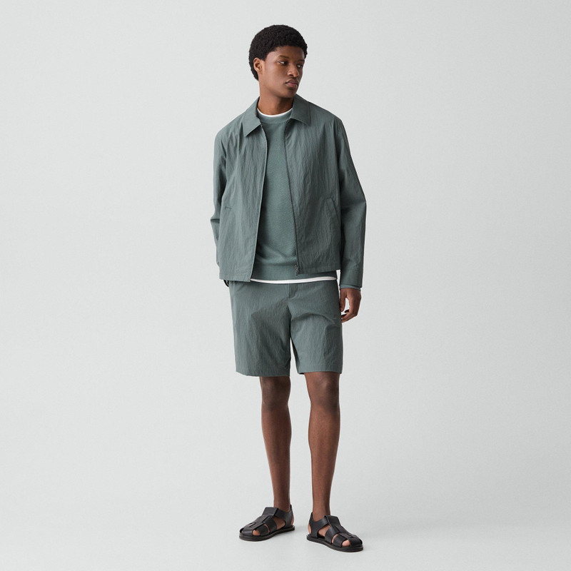 Theory City Zip Jacket in Textured Nylon outlook