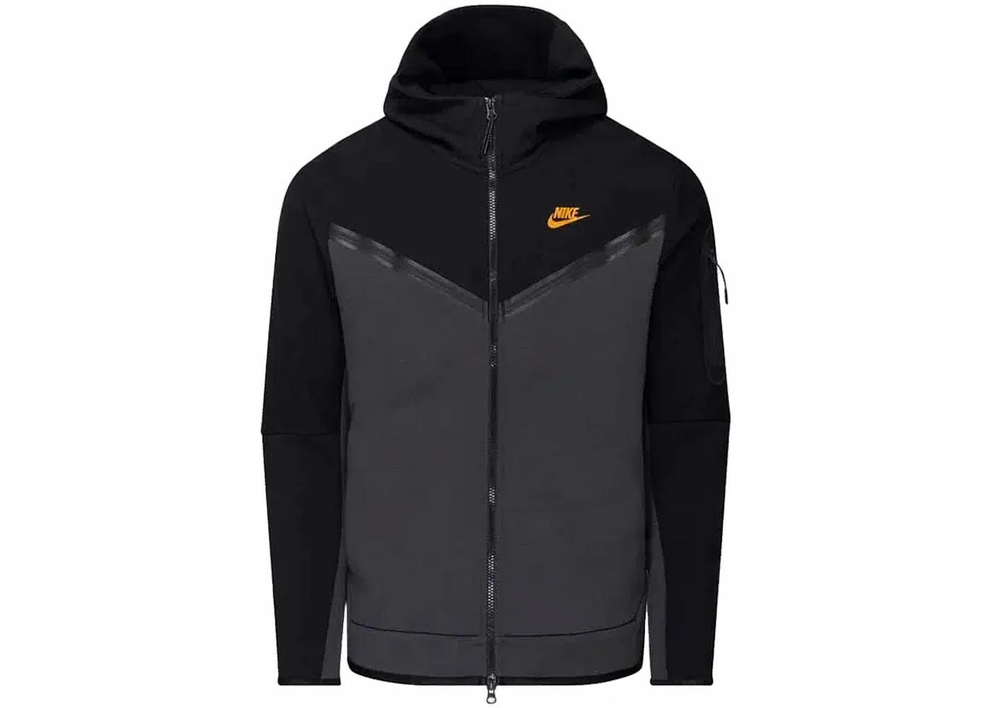 Nike Sportswear Tech Fleece Full-Zip Hoodie Black/Dark Smoke Grey - 1