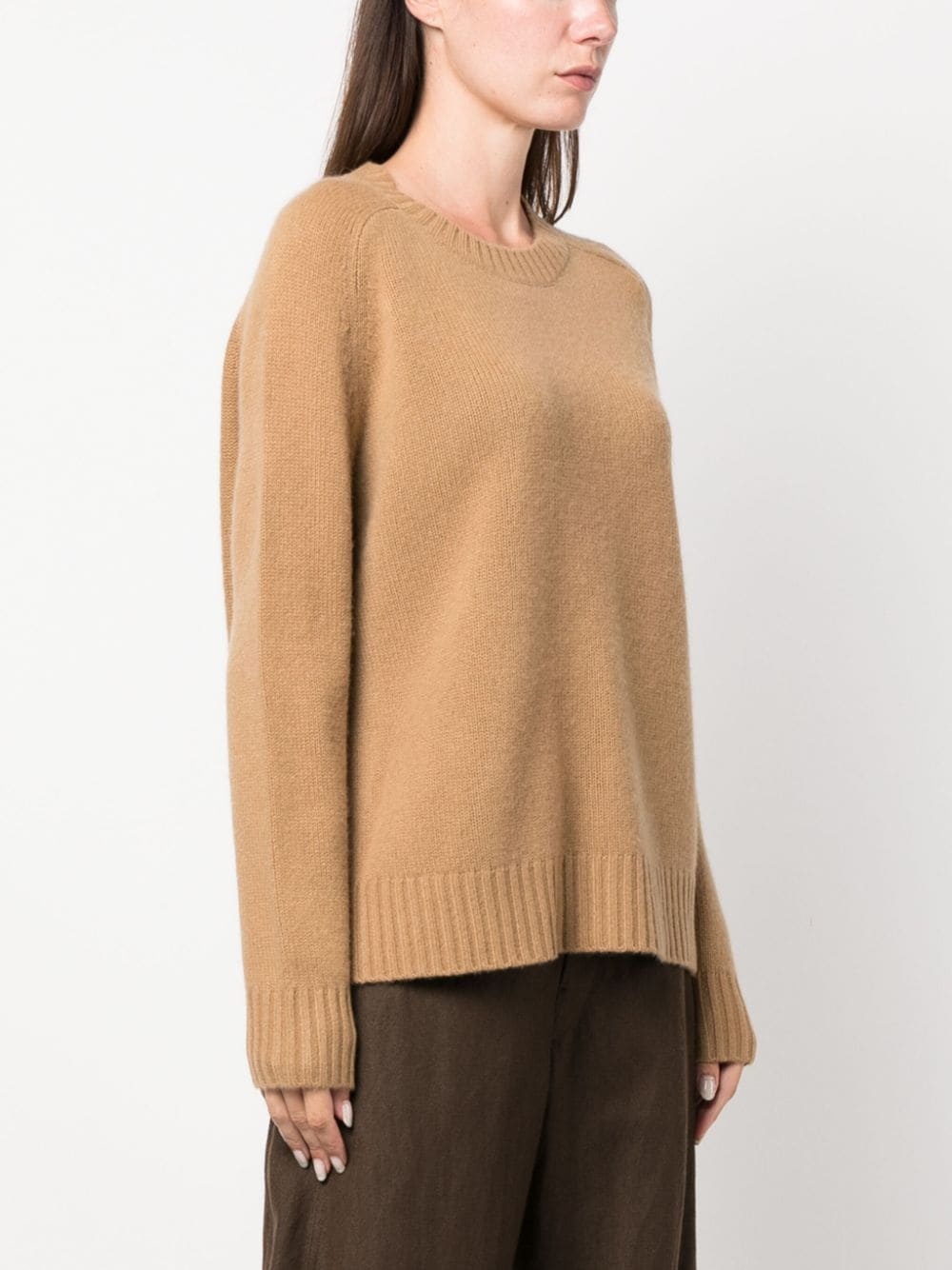 crew-neck cashmere jumper - 3