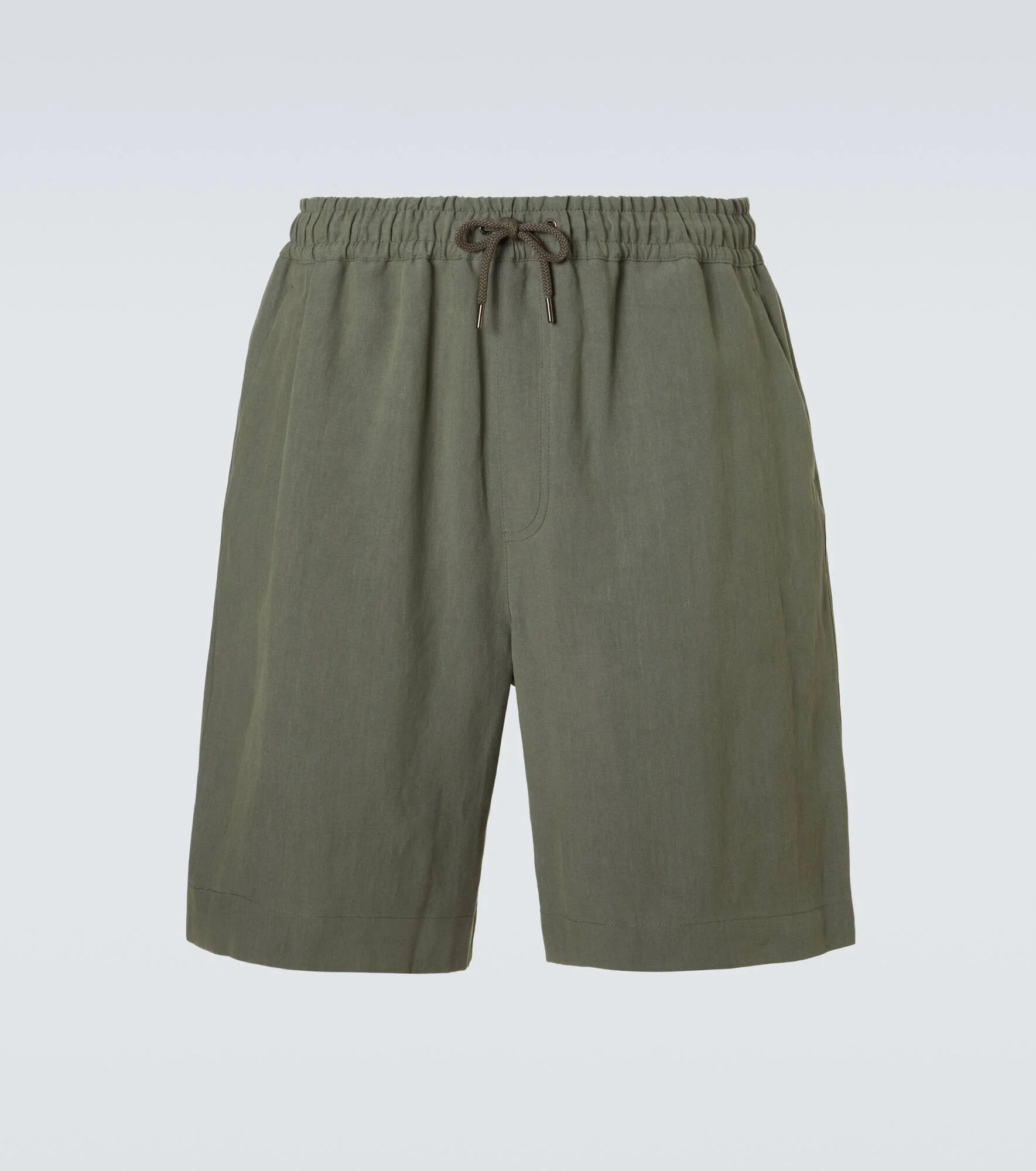 Linen Bermuda shorts - 1