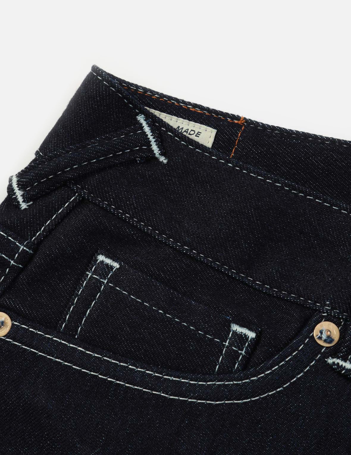 TSUBAKI KAMON APPLIQUÉ WIDE-LEG JEANS - 12