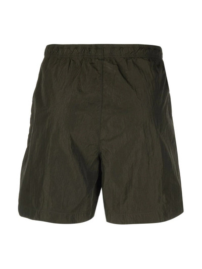 C.P. Company logo-patch detail swim shorts outlook