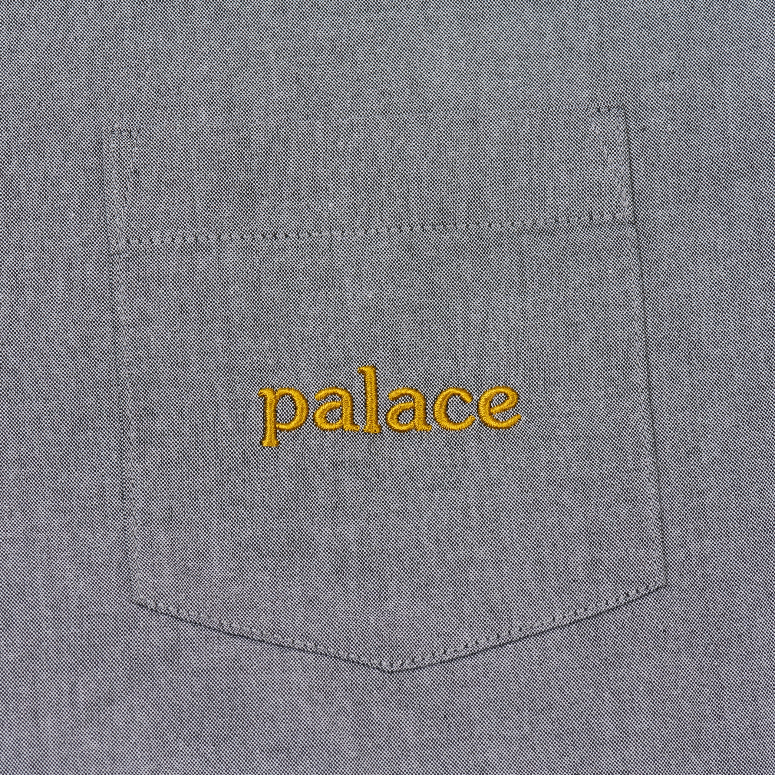 PALACE OXFORD SHIRT BLACK - 3