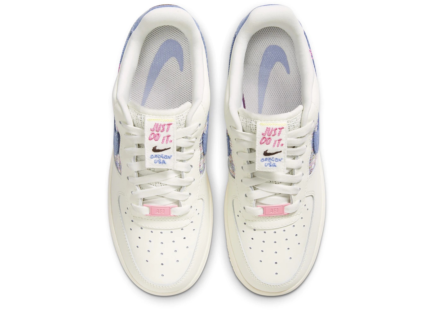 Nike Air Force 1 Low '07 LX Denim Swoosh Boucle (Women's) - 3