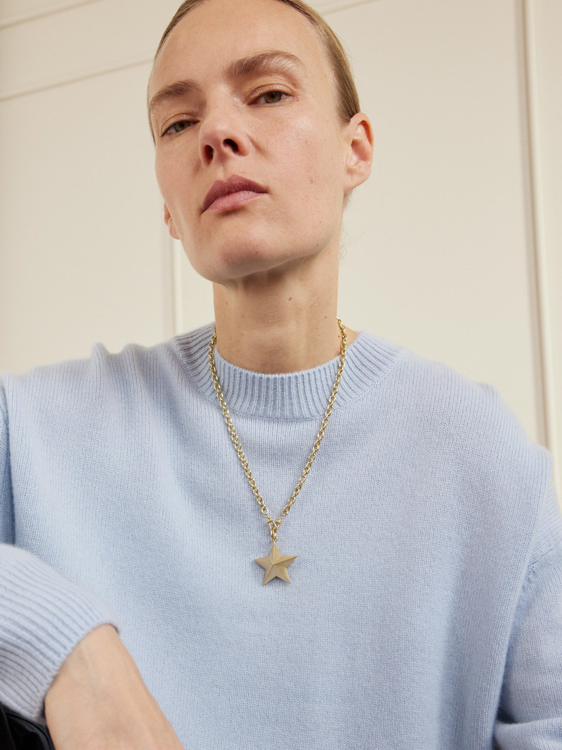 MARIE LICHTENBERG Jumbo Star 18-karat Gold Necklace outlook