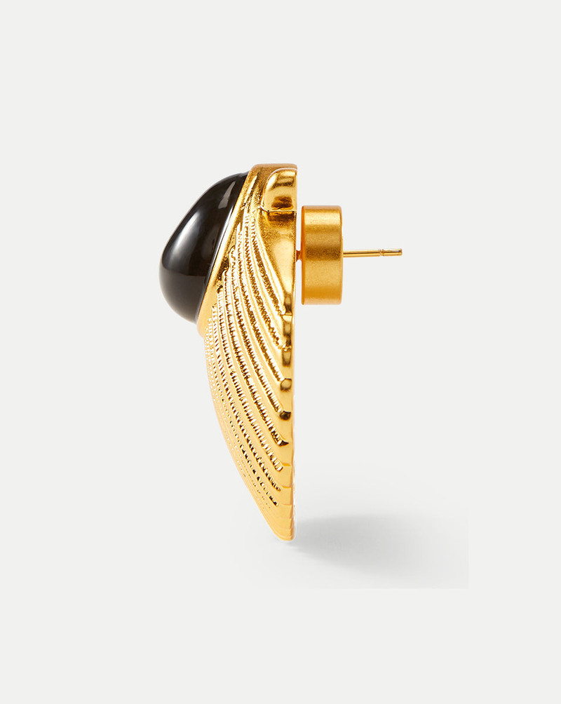 SHELL GOLD EARRINGS 4