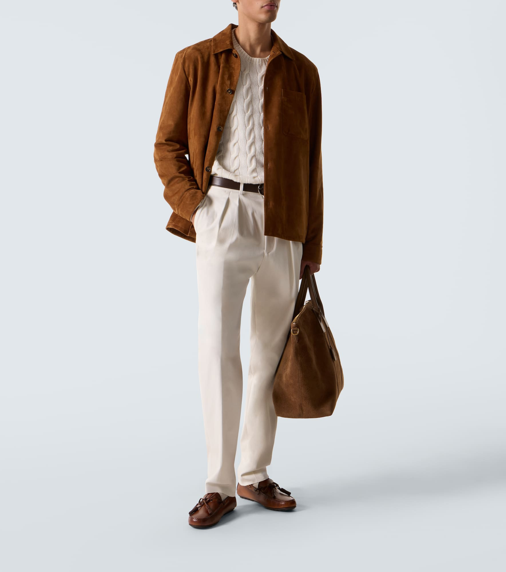 Cable-knit cashmere sweater - 2