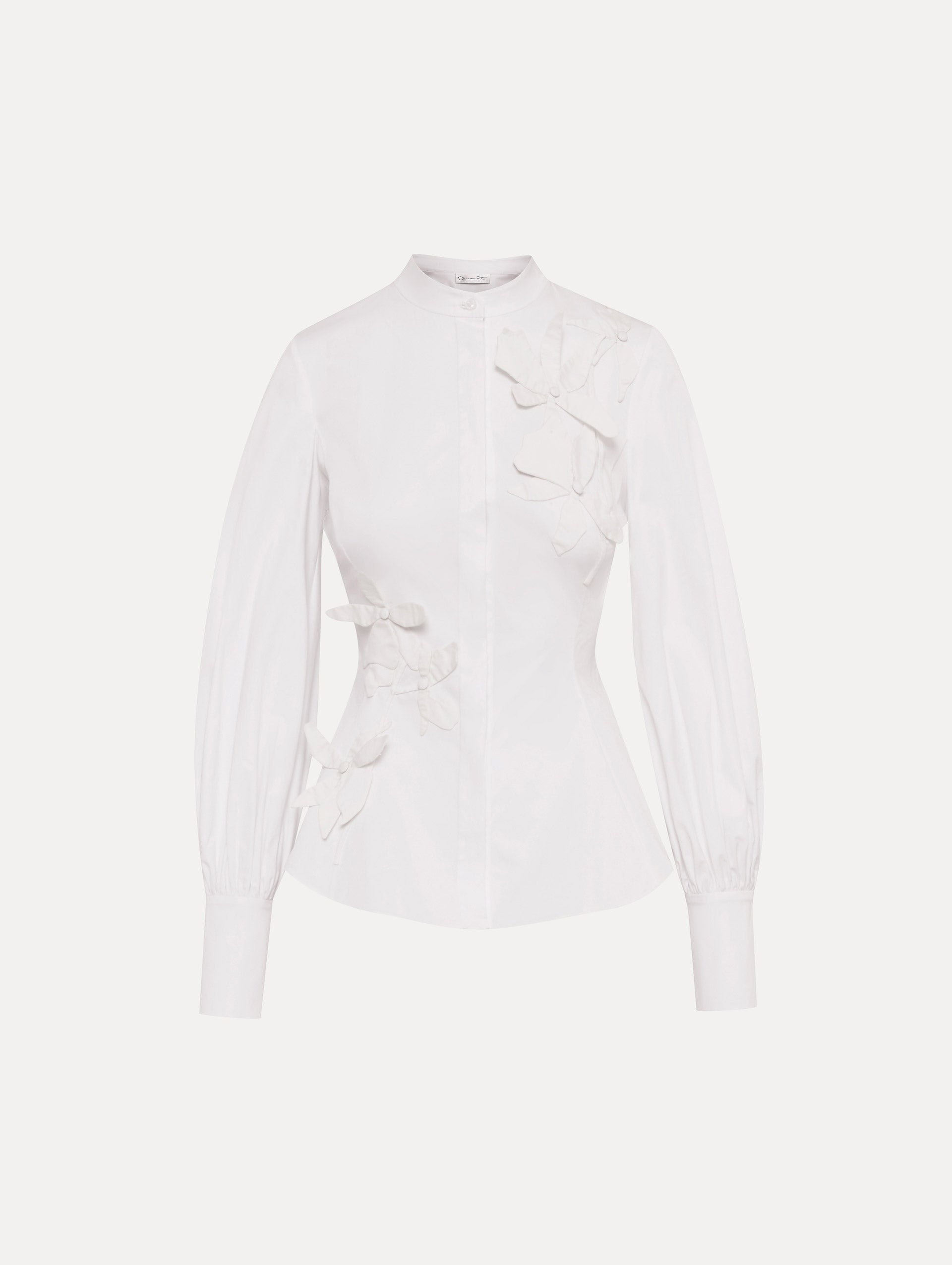 ORCHID COTTON TWILL BLOUSE - 1