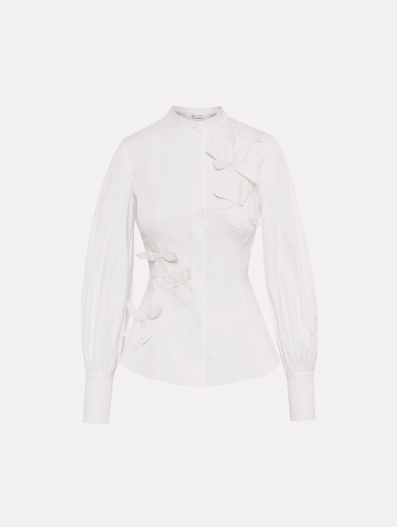 ORCHID COTTON TWILL BLOUSE 1