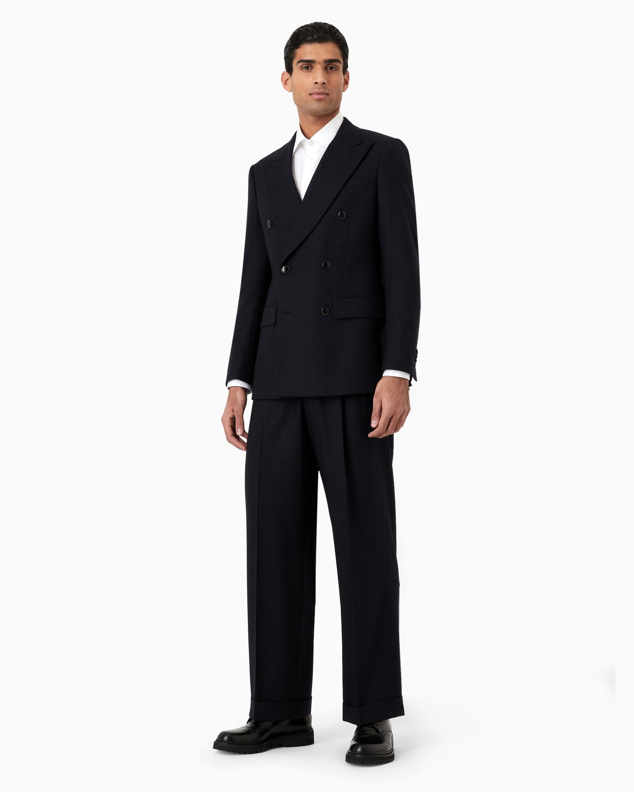 ASV Royal Line double-breasted virgin-wool cloth suit - 2
