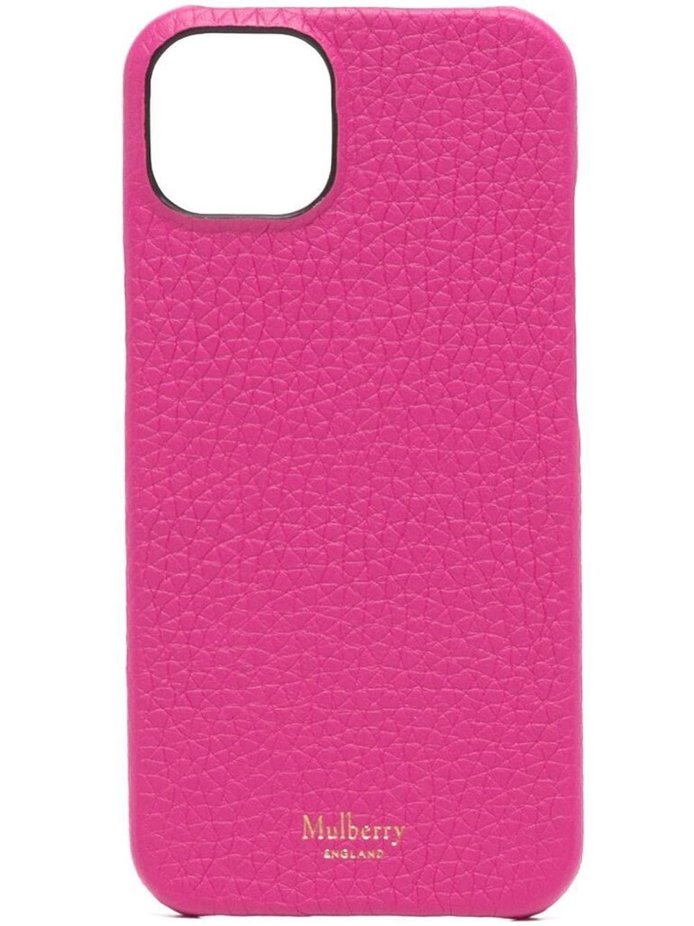 grained leather iPhone 13 case - 1