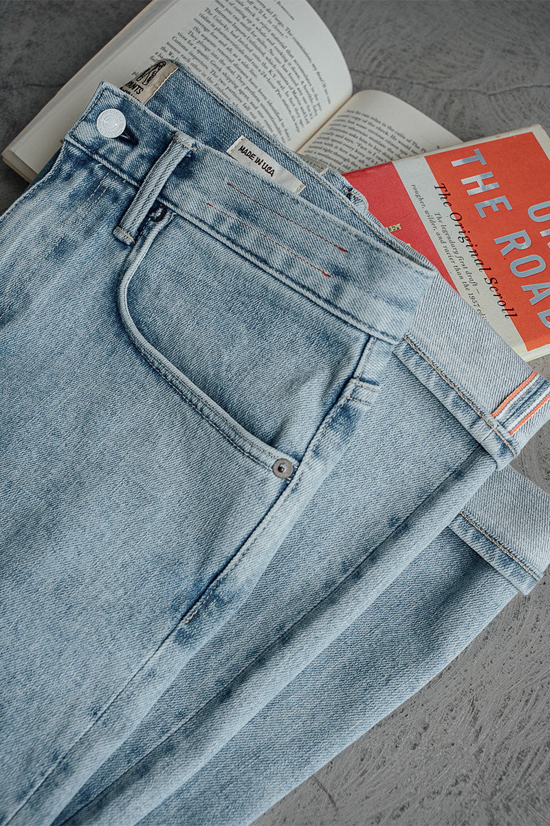 HIROSHI KATO The Pen Slim - Lucas 14oz Selvedge outlook