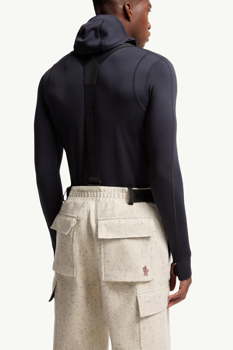 Technical Wool Padded Ski Bib 6