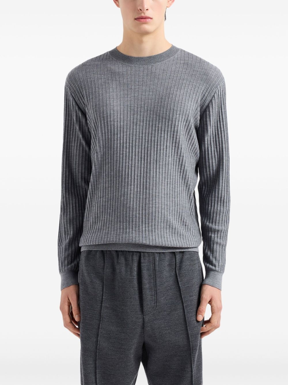 ribbed-knit sweater - 2