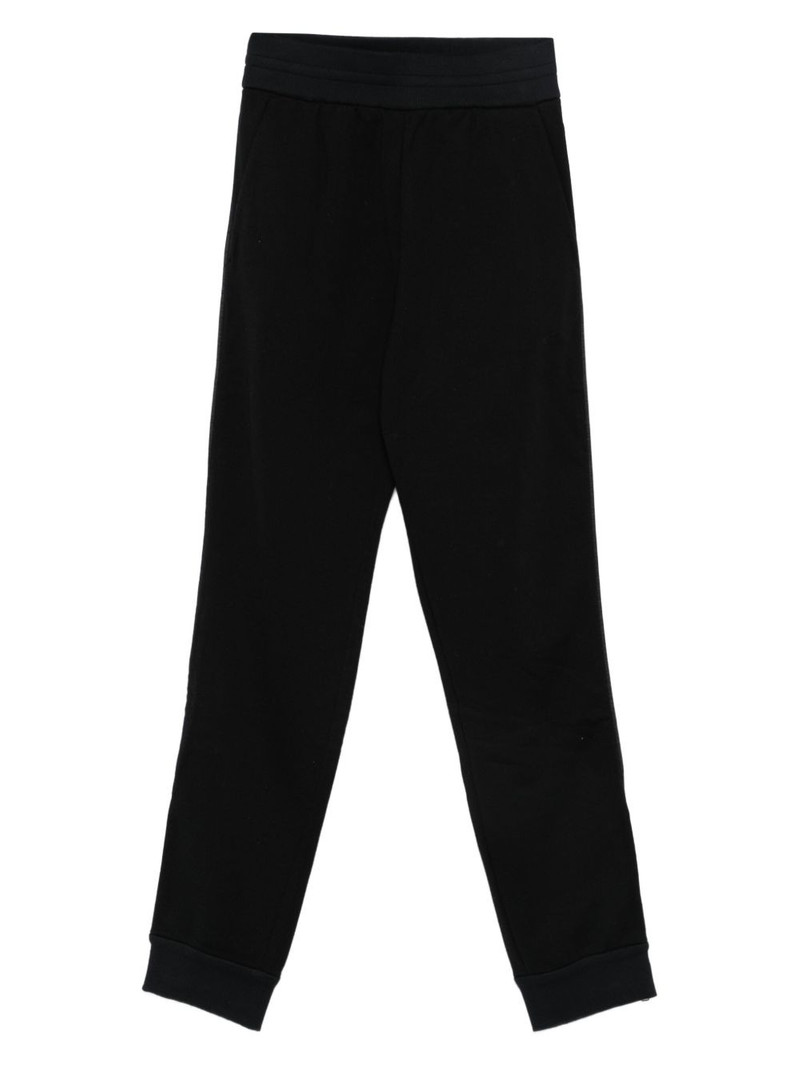 elastic-waistband track pants 1