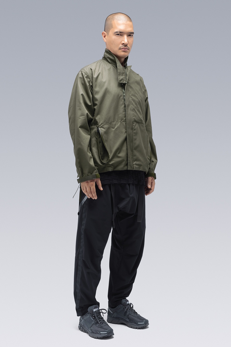 P35-DS schoeller® Dryskin Drawcord Cargo Trouser Black - 27