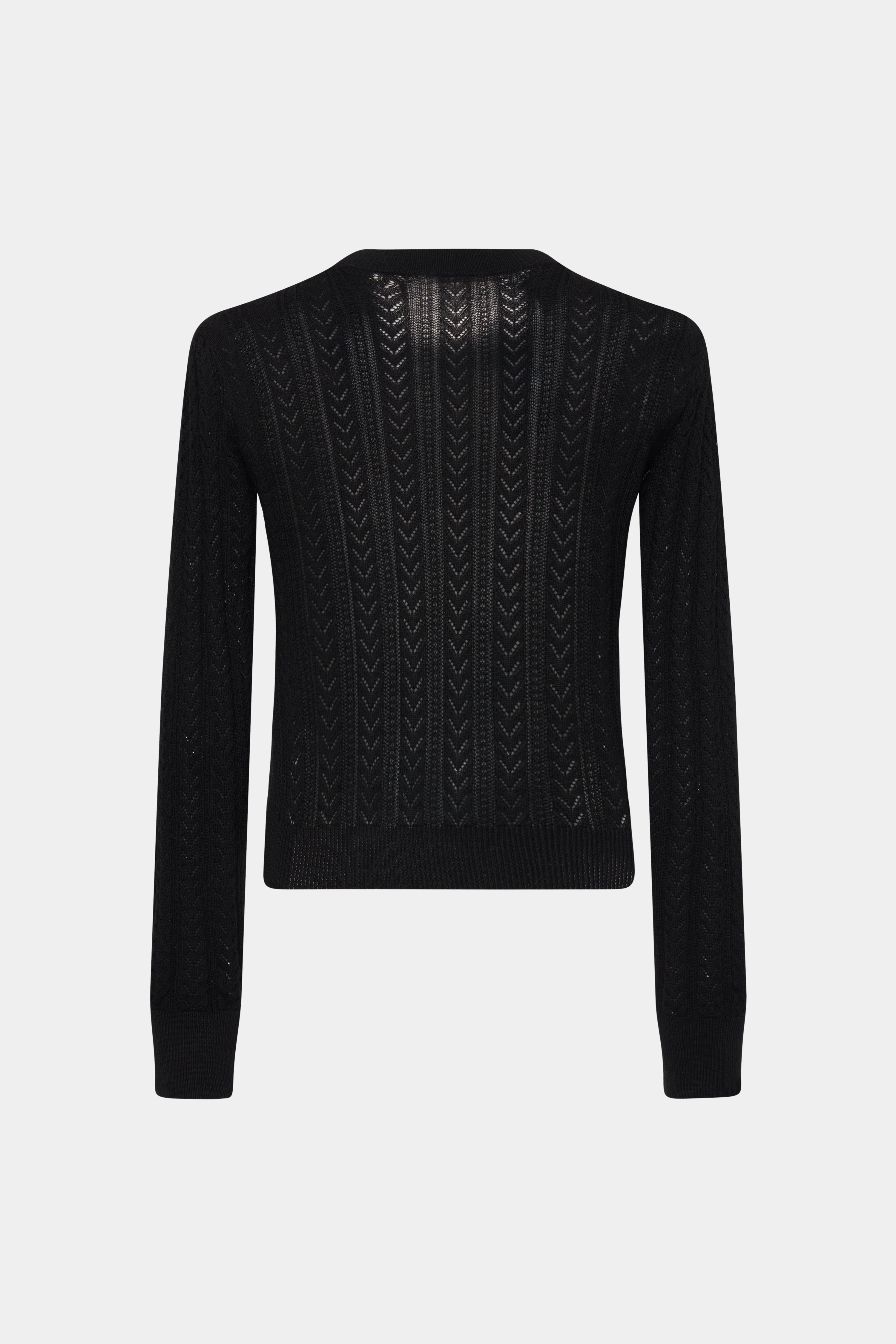 COTTON AND CASHMERE BLEND JUMPER - 2