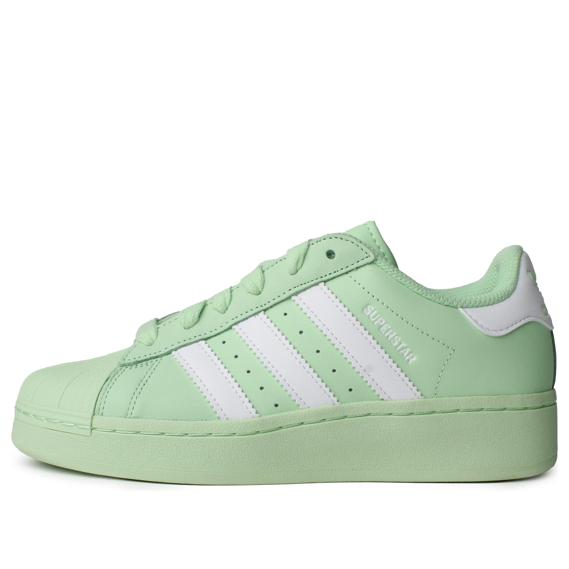 adidas Superstar XLG Semi Green Spark Cloud White (Women's) - 1