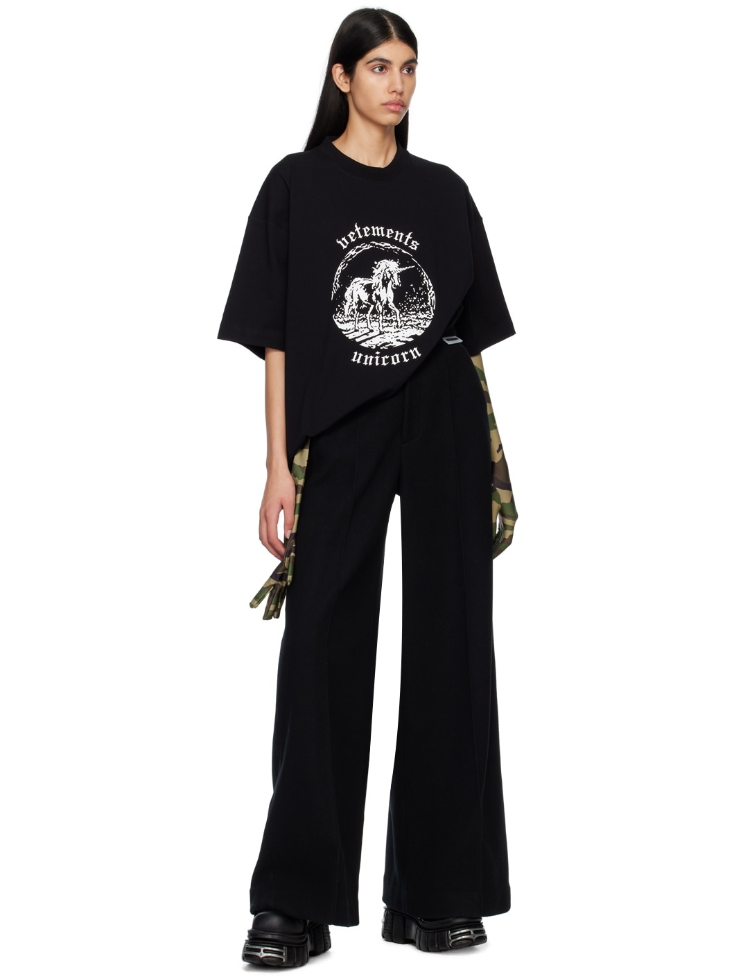 Black Tailored Trousers - 4