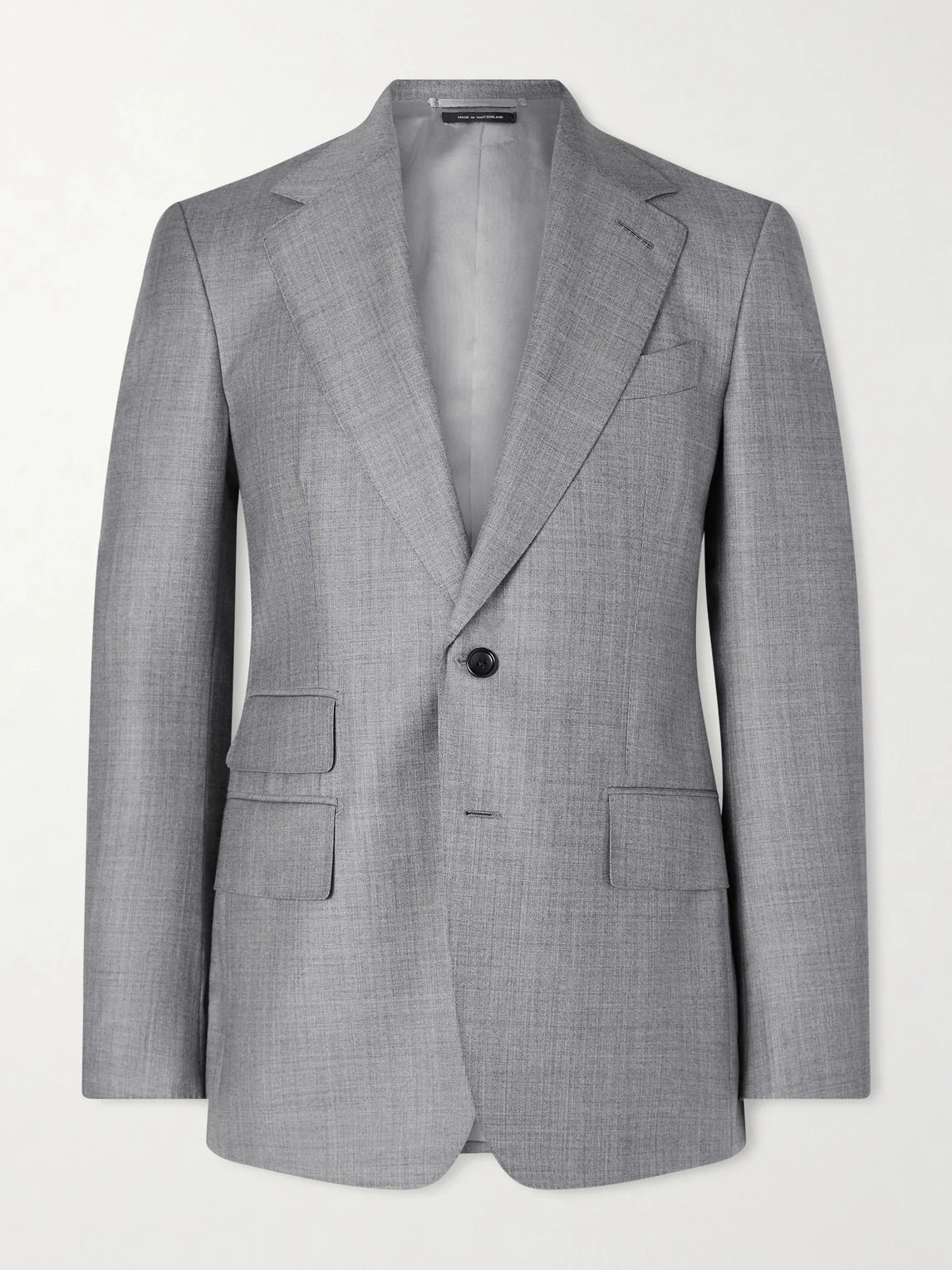 Shelton Super 110s Wool Suit Jacket - 1