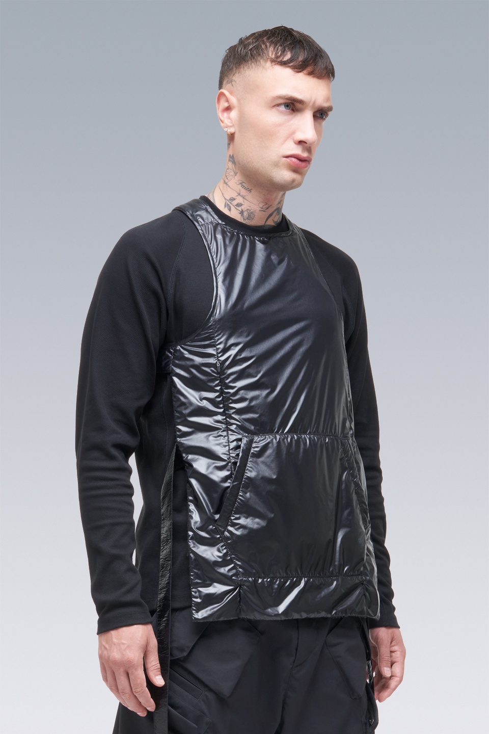 V5-PX HD Nylon Polartec® Alpha® Reversible Vest Black - 2