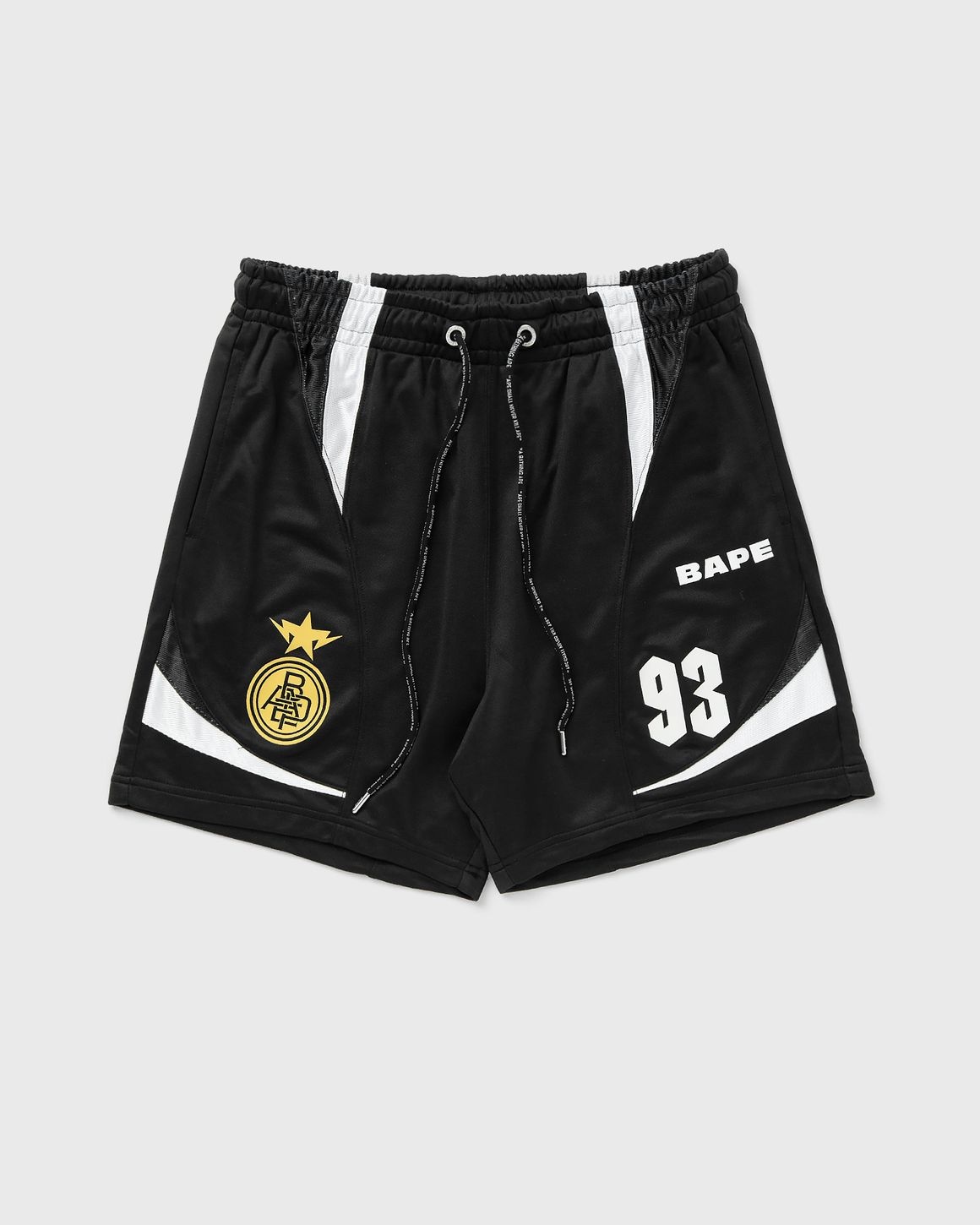 MULTI LOGO RELAXED FIT SOCCER SHORTS - 1