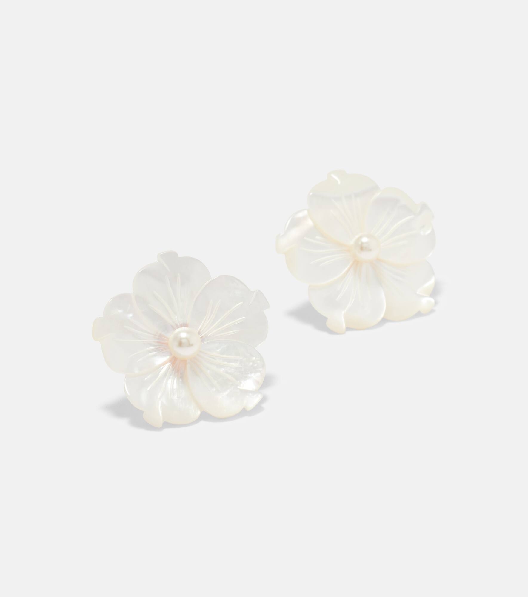 Zia faux-pearl earrings - 4