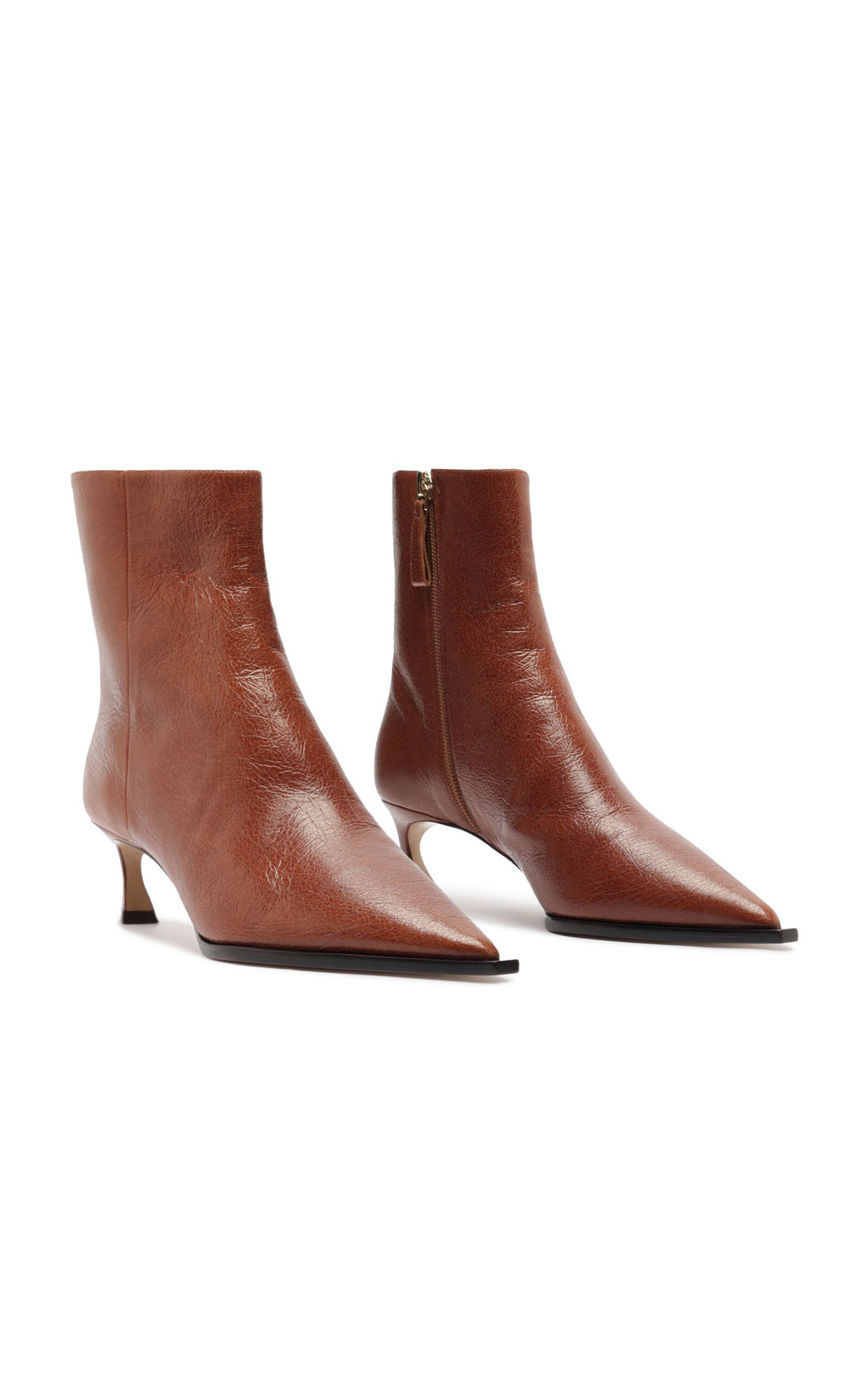 Myra Leather Boots brown - 5