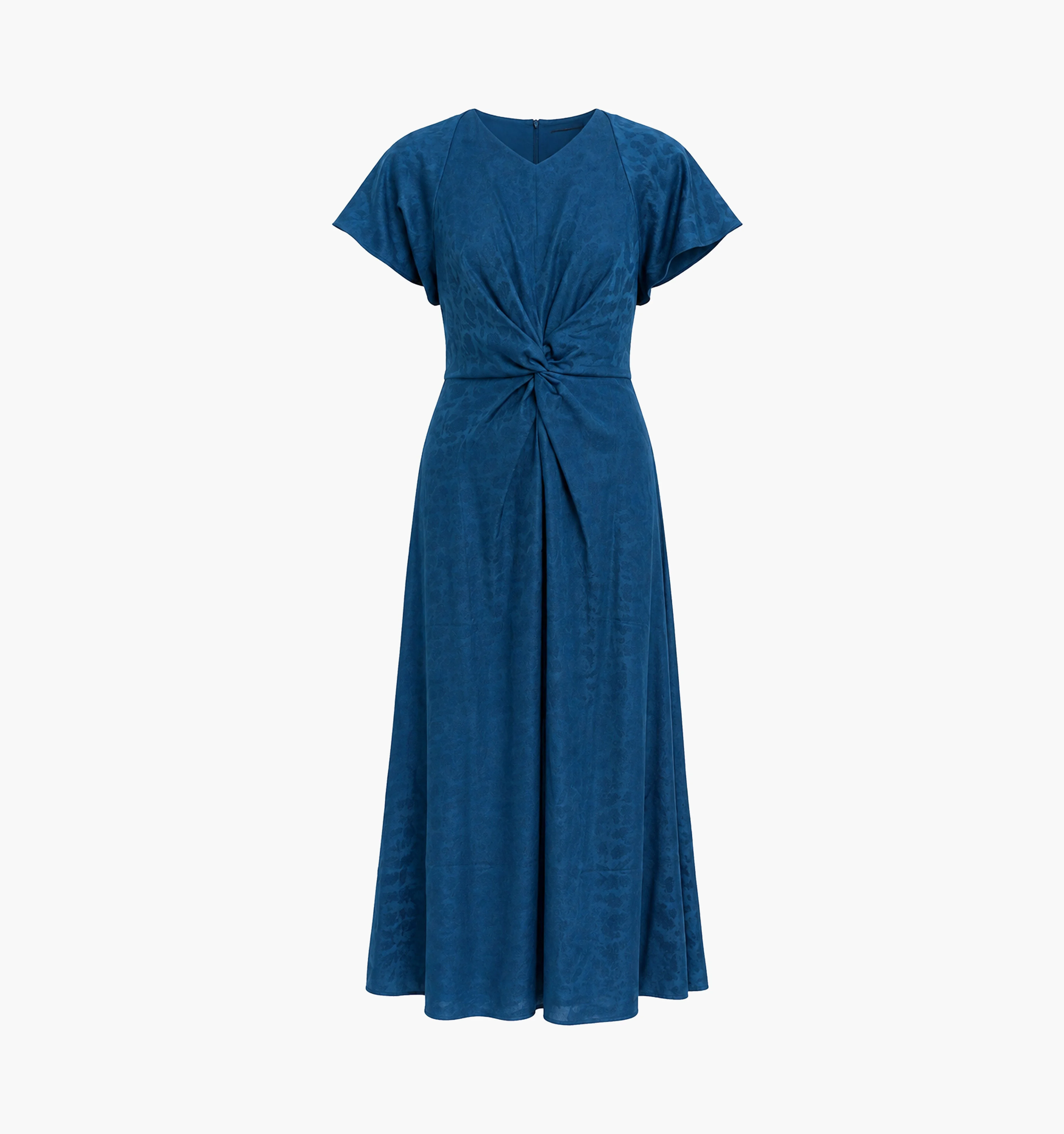 The Opal Dress - Peacock Paisley Vines - 1