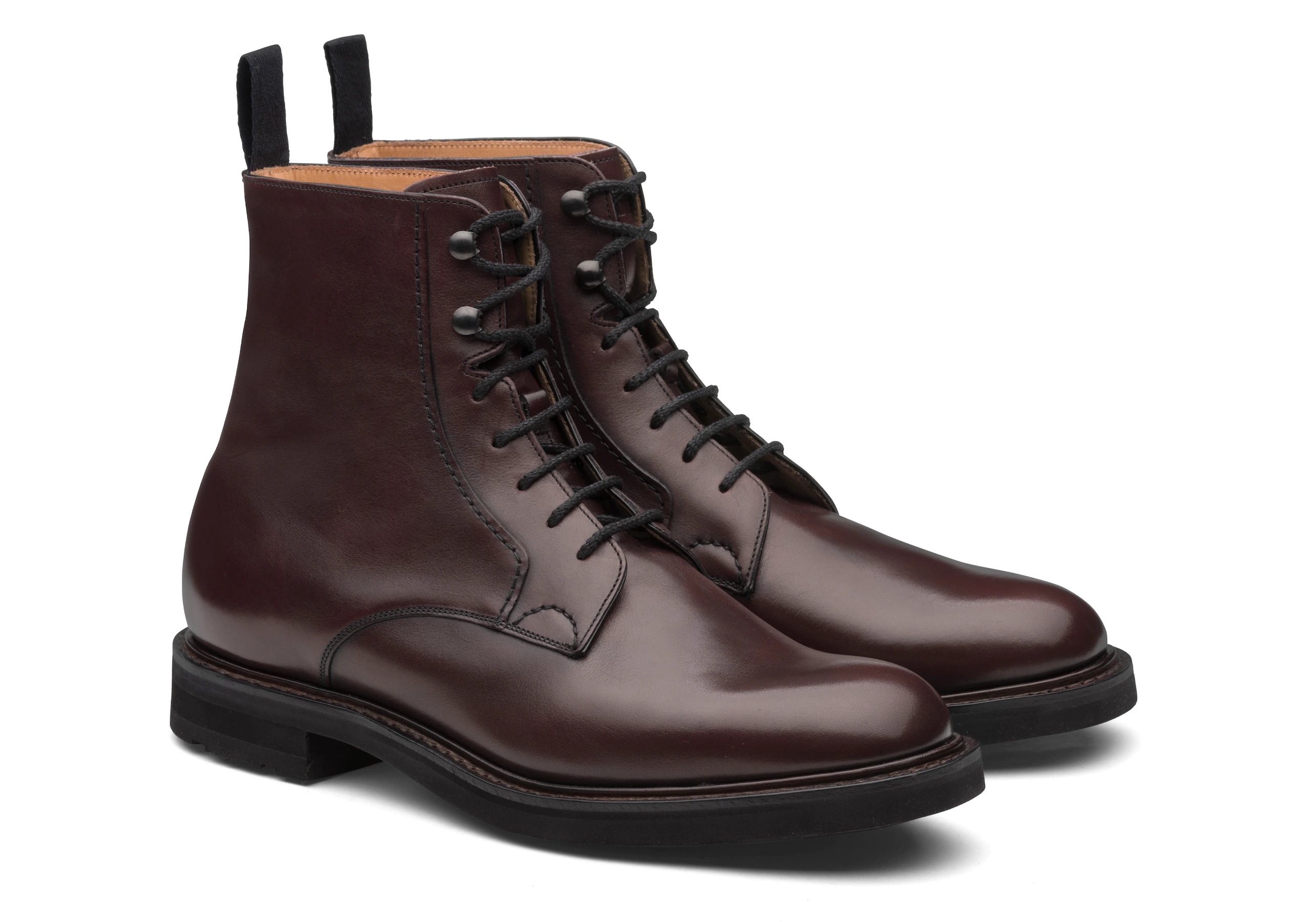 Wootton lw
Calf Leather Lace-Up Boot Ebony - 2