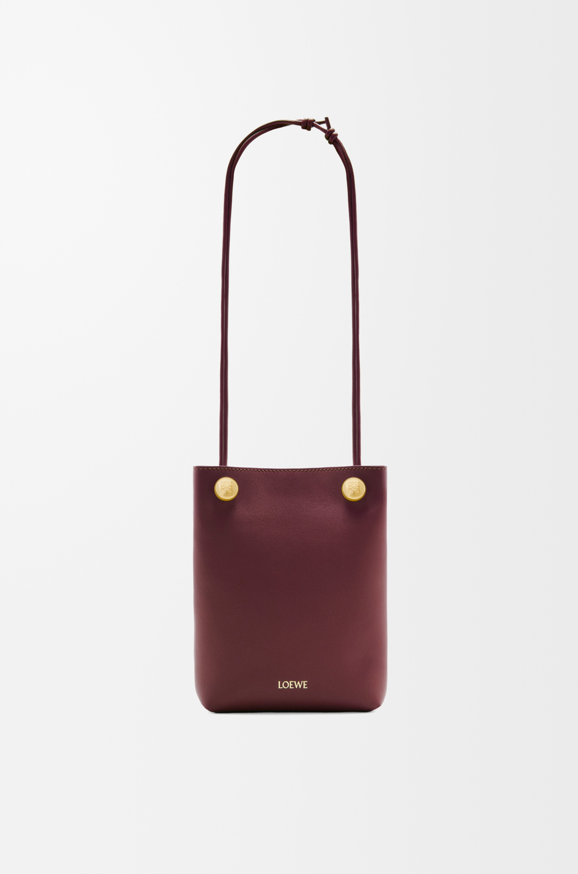 Pebble pouch in smooth calfskin - 5