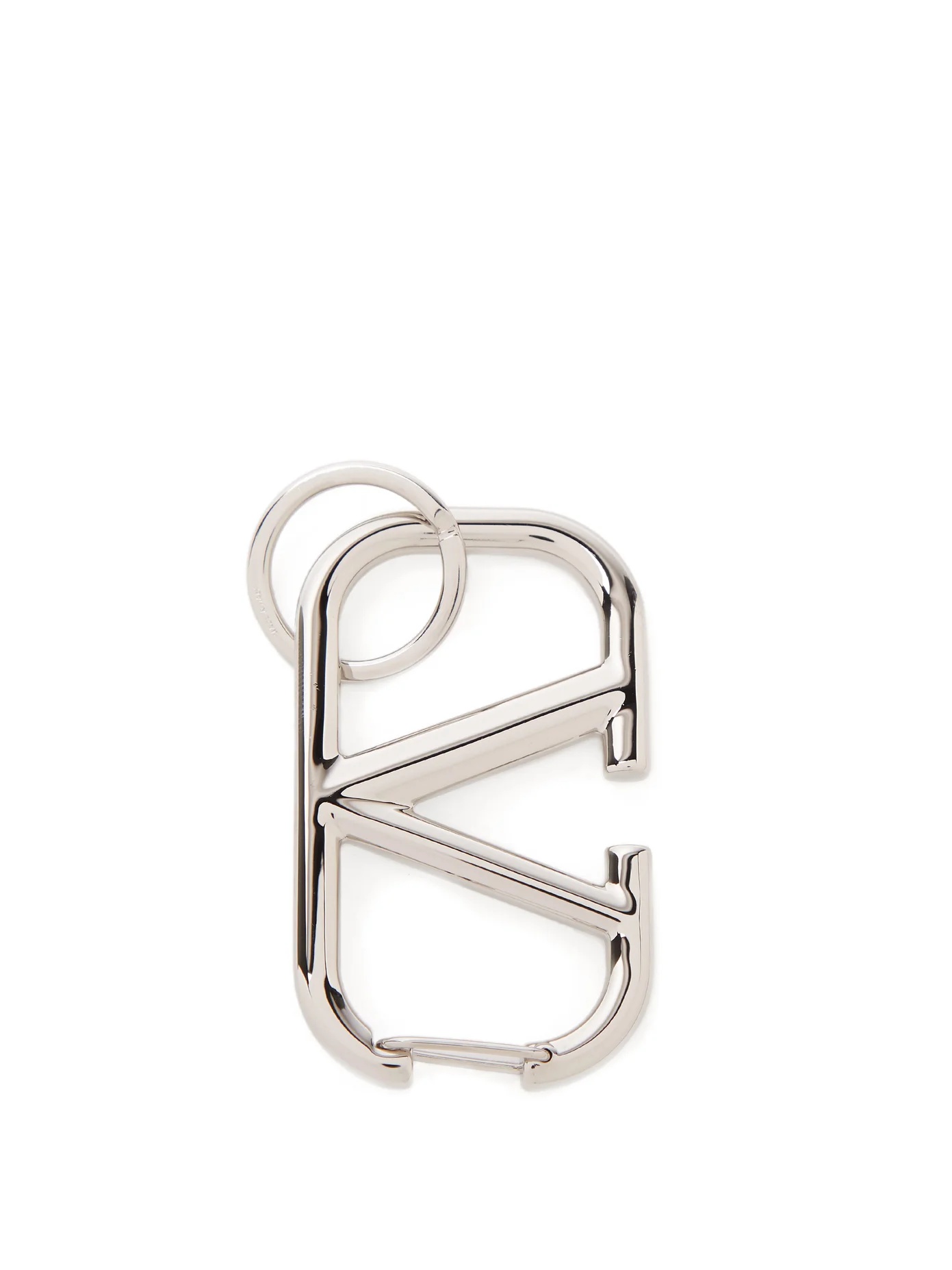 V-logo metal key ring - 1