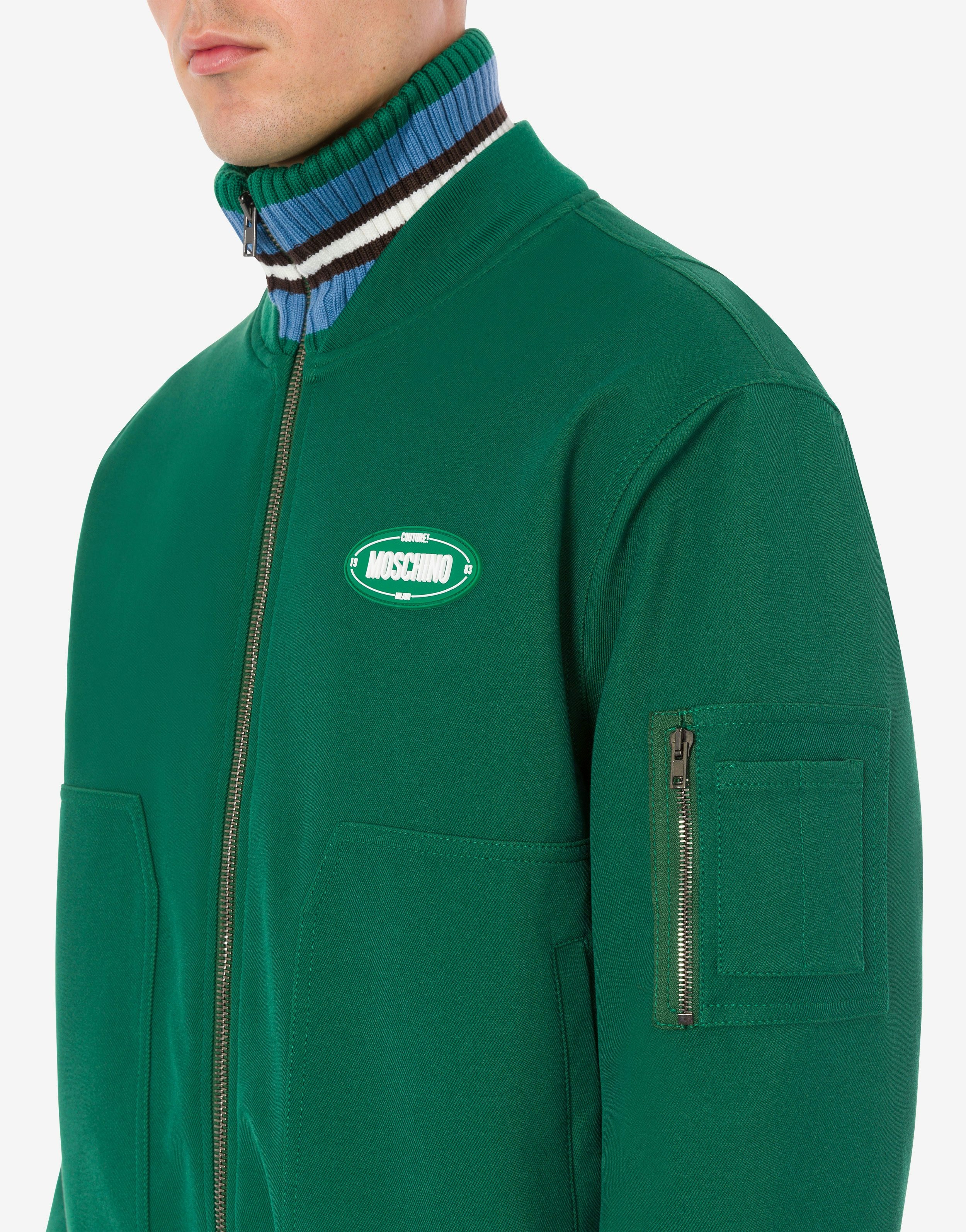 OVAL PATCH BOMBER JACKET - 4