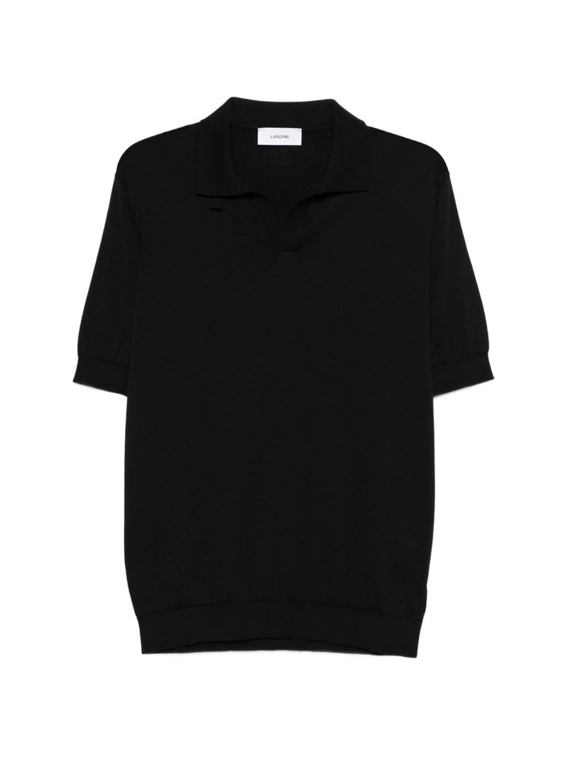 knit polo shirt 1
