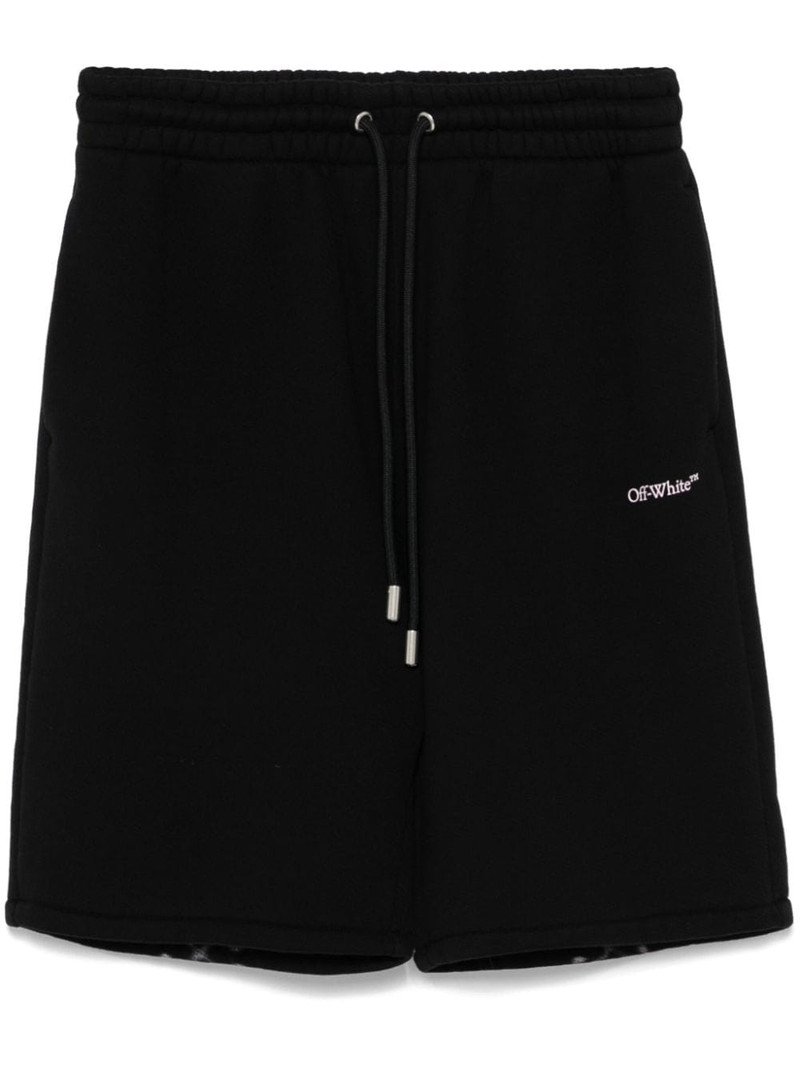 logo-printed shorts 1