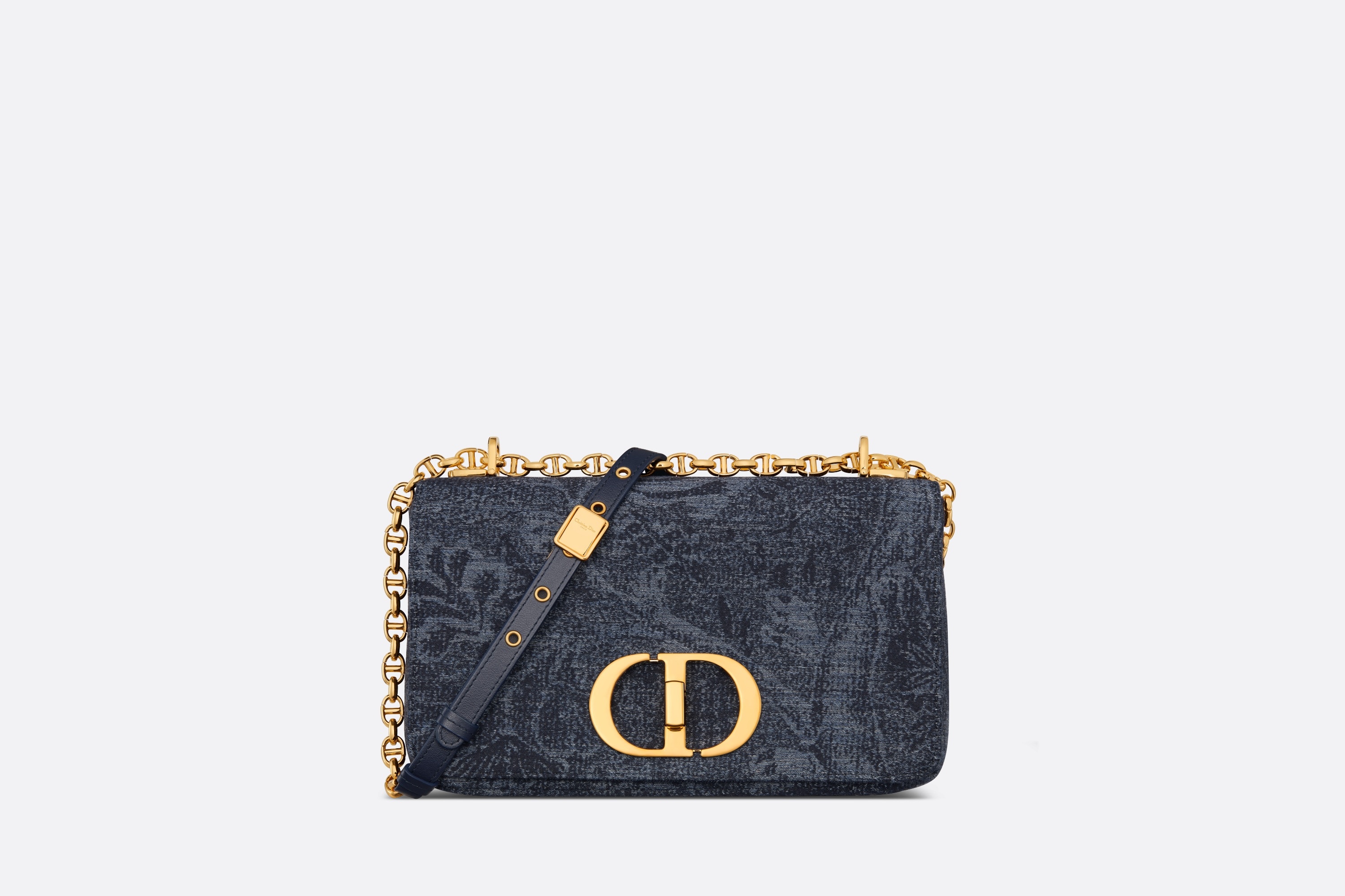 Caro Denim Clutch Bag