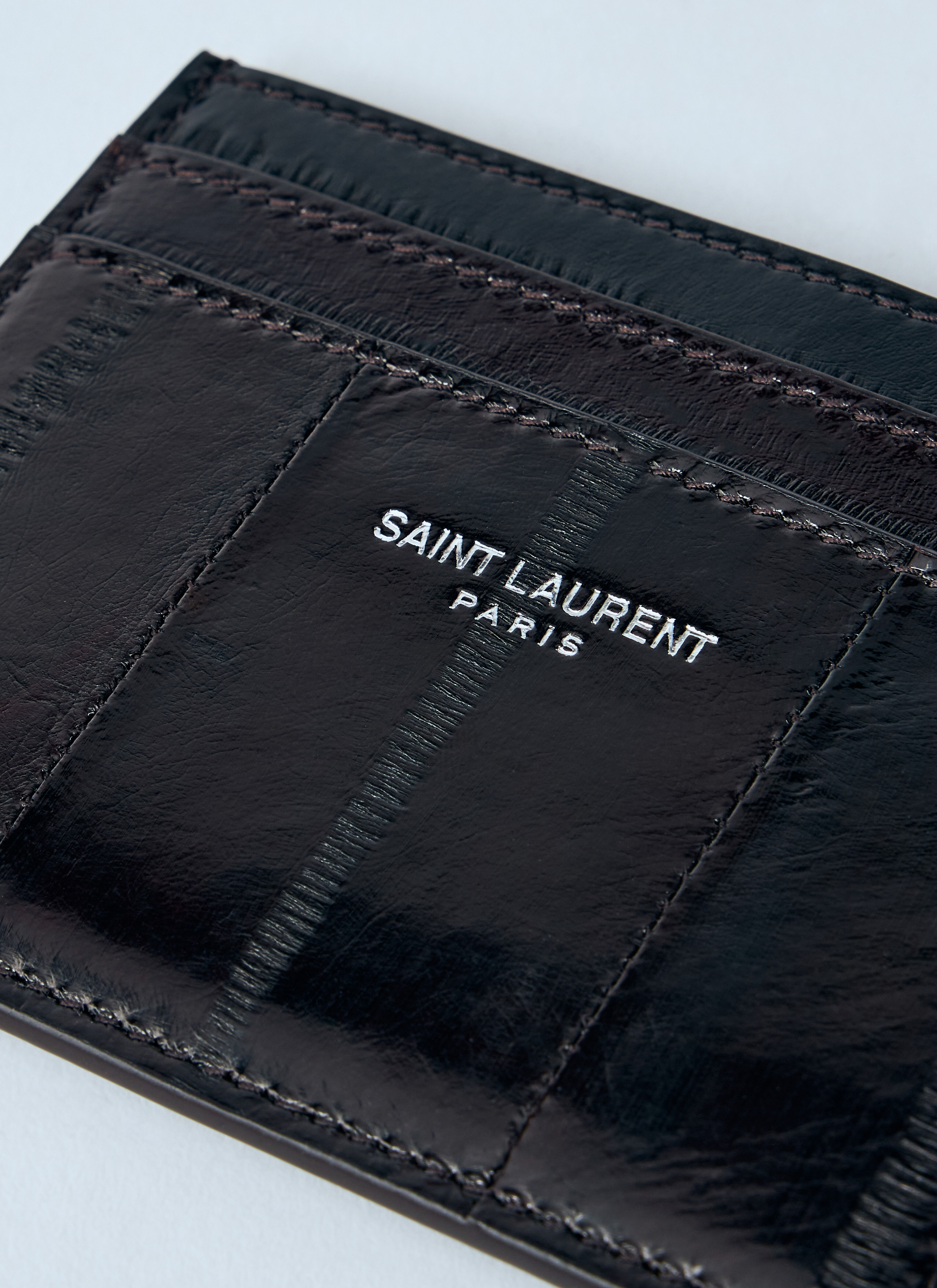 Logo Print Leather Cardholder - 4