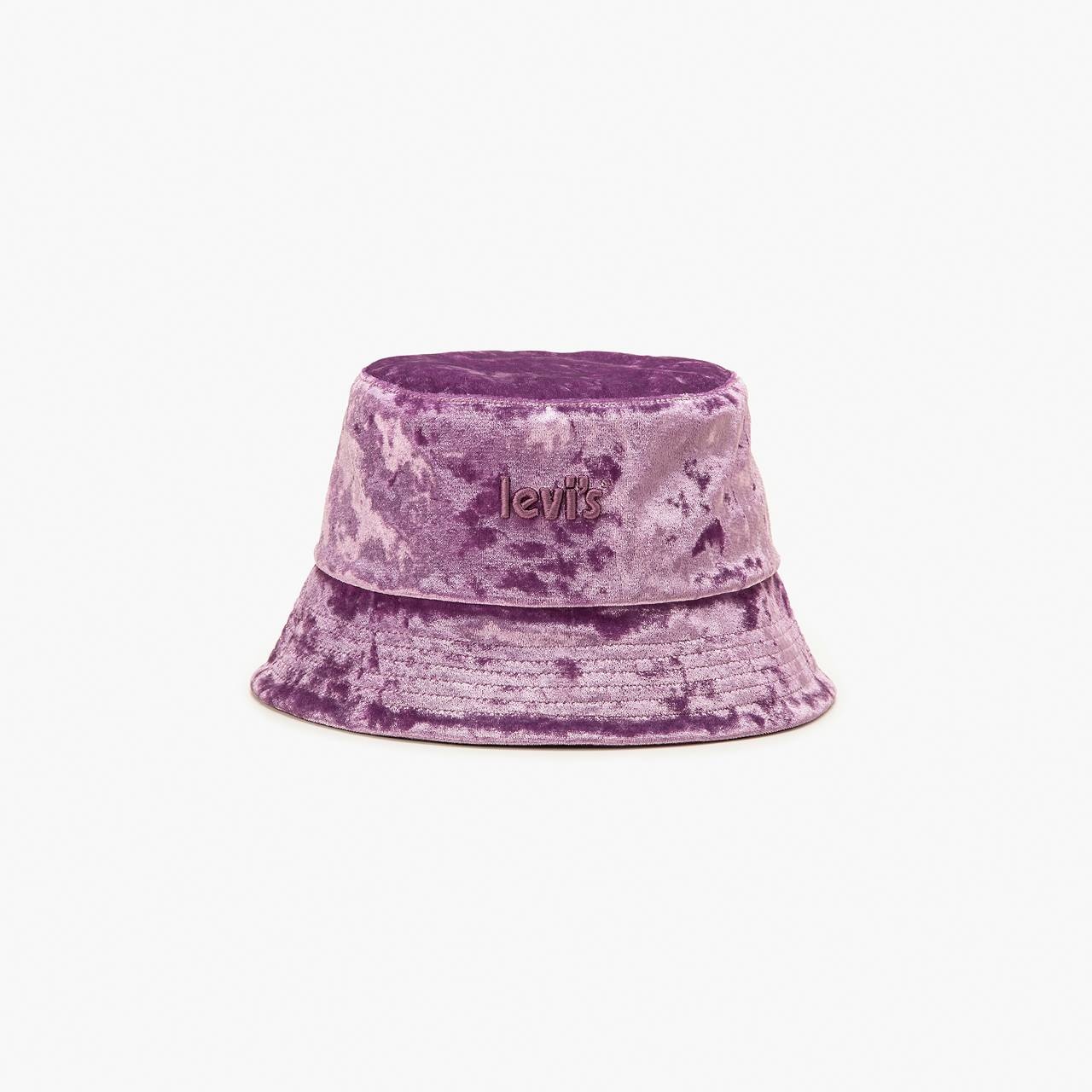 VELVET BUCKET HAT - 1