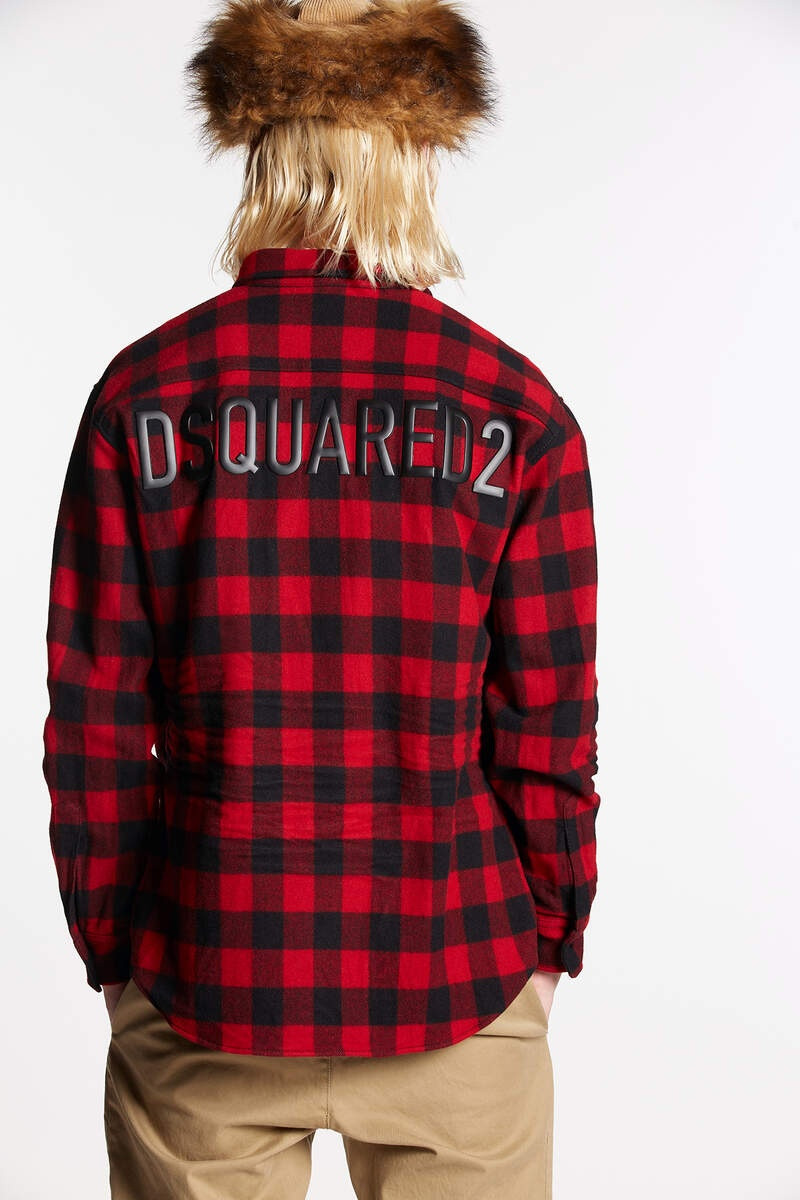 DSQUARED2 BIG LOGO CANADIAN RELAXED DAN SHIRT outlook