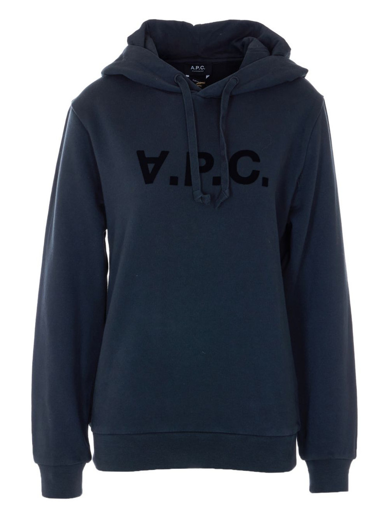 velvet logo hoodie 1