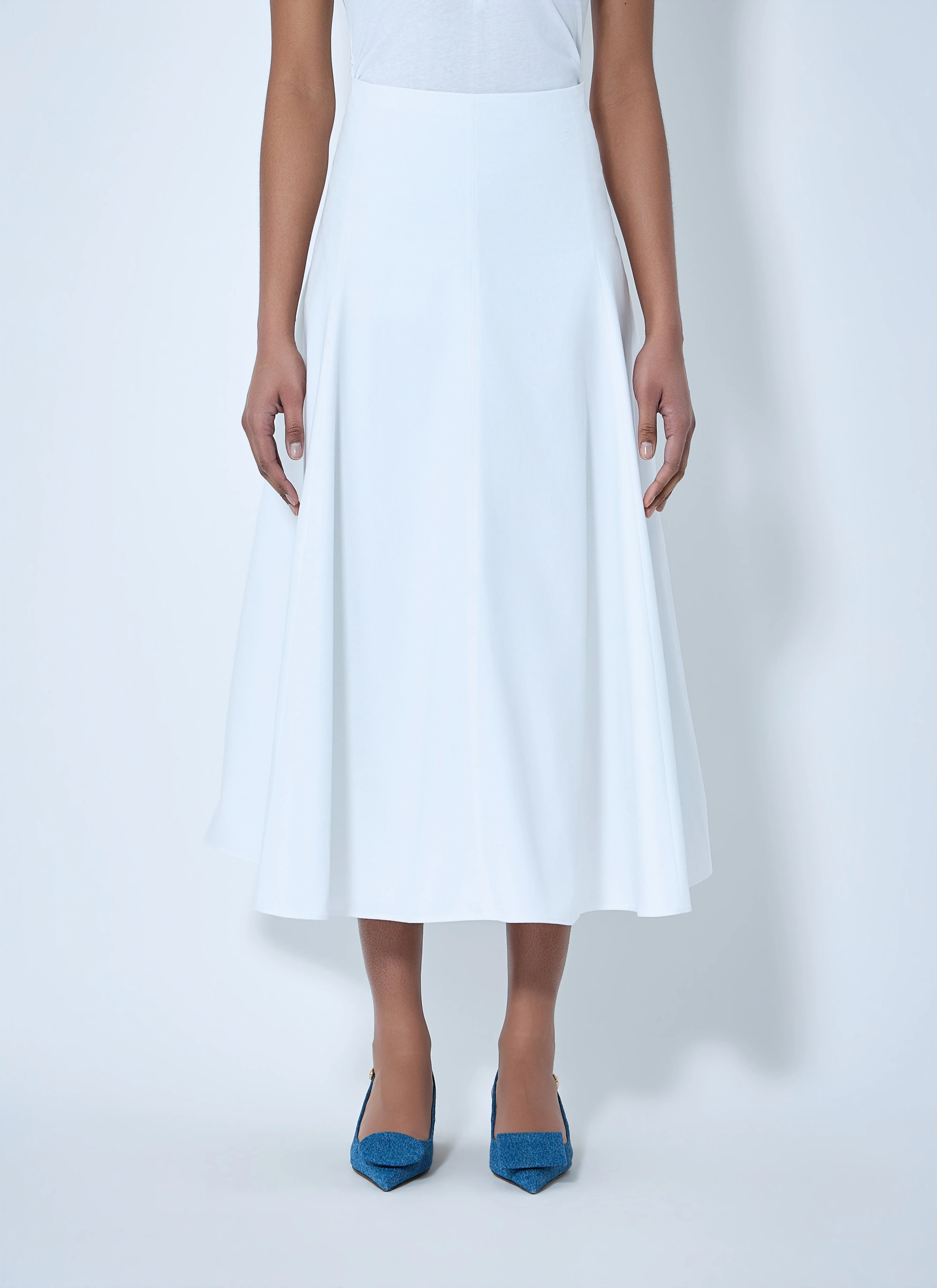 Jacquemus Women A-Line Midi Skirt - 1