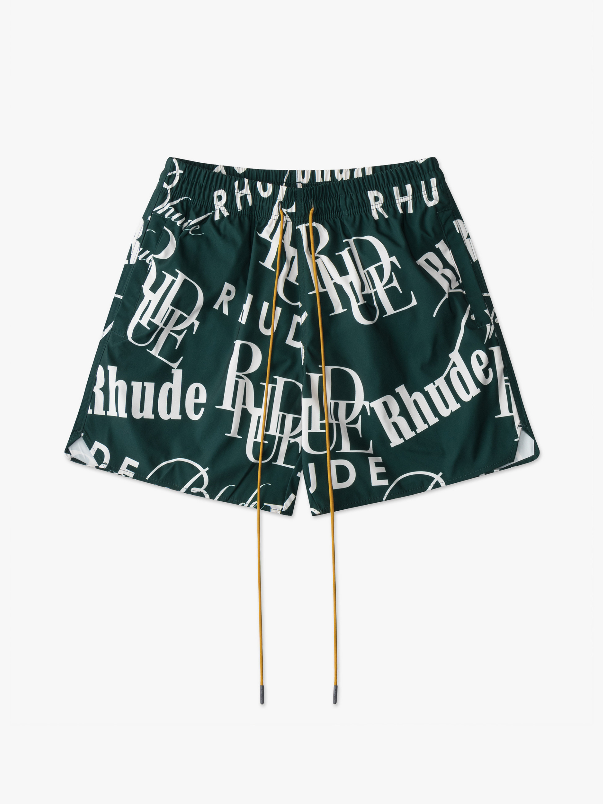 MASH-UP LOGO SWIM TRUNKS - 1