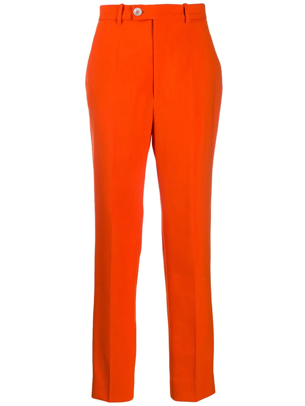 high-rise tapered trousers - 1